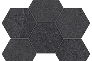 Керамогранит Luna Мозаика Hexagon 25x28,5 Мозаика ln 04/te 04 Hexagon 25x28,5 непол. фото  | FLOORDEALER