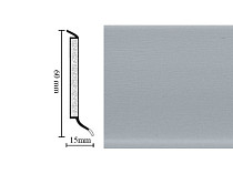 Плинтус Hsl 6 универсальный плинтус 1051 grey фото 1 | FLOORDEALER