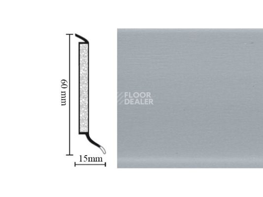 Плинтус Hsl 6 универсальный плинтус 1051 grey фото 1 | FLOORDEALER