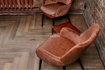 Vinilam Parquet Herringbone Glue 2.5мм IS11199 Паркет Венецианский Glue фото 6 | FLOORDEALER