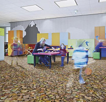 Flotex Vision Image 000509 Autumn Leaves Green фото 2 | FLOORDEALER