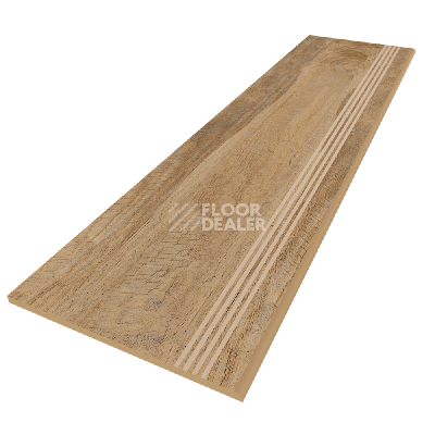 Керамогранит Spanish Wood Ступень 30x120x10 Ступень sp 04-30x120-Непол. фото 1 | FLOORDEALER