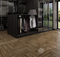 Alpine Floor Herringbone Pro 12мм lf 106-10 Бордо фото 2 | FLOORDEALER