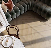 Maximus Herringbone Divine Oak Champagne фото 2 | FLOORDEALER