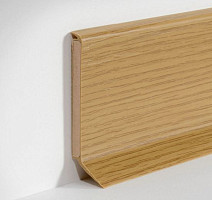 Плинтус Плинтус на деревянной основе Dollken S 100 flex life top S100 Flex Life TOP D126/2545 Дуб Светлый фото 1 | FLOORDEALER