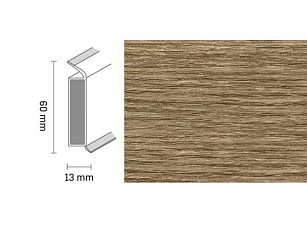 Плинтус Dollken EP 60/13 2389 фото 1 | FLOORDEALER