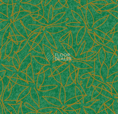 Ковролин Flotex Vision Floral 500006 (Field) Moss фото 1 | FLOORDEALER