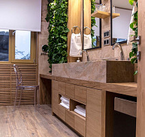 Brigantina Комплект 33x120 Комплект (Ступень bg 01 (33x120) непол. (прямоугол. бортик) без насечек+ Подступенок (14,5x120)) фото 5 | FLOORDEALER