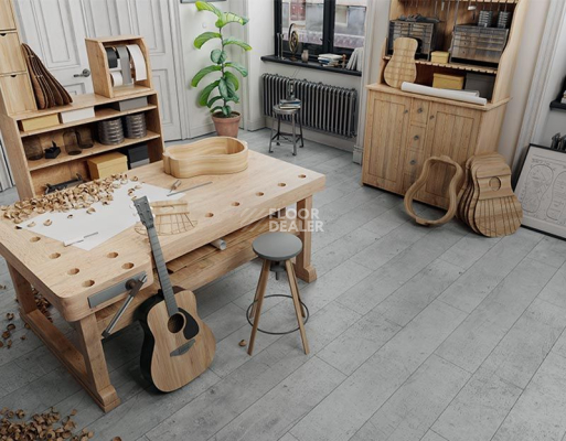 Ламинат Kronopol Platinium Paloma AQUA BLOCK 8mm Kronopol Platinium Paloma Aqua Block 24h Бетон миллениум D1038 фото 2 | FLOORDEALER