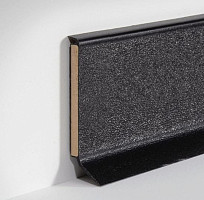 Плинтус Плинтус на деревянной основе Dollken S 100 flex life top S100 Flex Life TOP 1001/1144 Черный фото 1 | FLOORDEALER