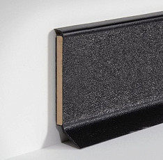 Плинтус Плинтус на деревянной основе Dollken S 100 flex life top S100 Flex Life TOP 1001/1144 Черный фото 1 | FLOORDEALER