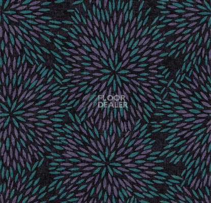Ковролин Flotex Vision Floral 660009 (Firework) Amethyst фото 1 | FLOORDEALER