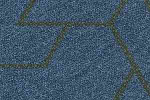 Ковровая плитка Flotex Triad planks 131002 Blue фото  | FLOORDEALER