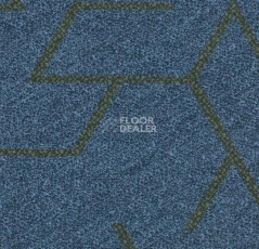 Ковровая плитка Flotex Triad planks 131002 Blue фото 1 | FLOORDEALER