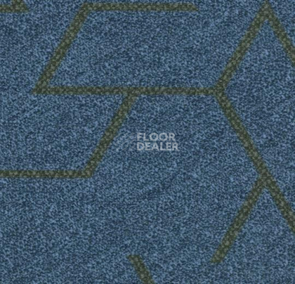 Ковровая плитка Flotex Triad planks 131002 Blue фото 1 | FLOORDEALER