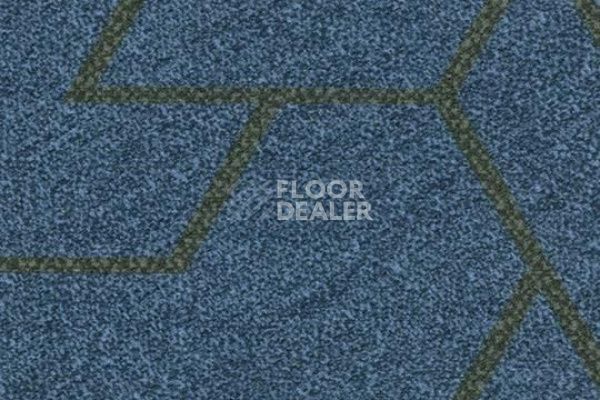 Ковровая плитка Flotex Triad planks 131002 blue фото 1 | FLOORDEALER