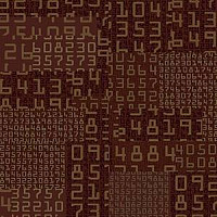 Ege Highline Contrast Square Numbers Red rfm 52956412 фото 1 | FLOORDEALER