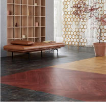 Forbo Allura Decibel Material 9715AD8 saffron ash (100x20 cm) фото 2 | FLOORDEALER