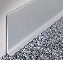 Плинтус алюминиевый анодированный напольный Diele ПЛ60, 501л серебро люкс Плинтус алюминиевый анодированный напольный Diele ПЛ60, 501л серебро люкс 1,8 м фото 6 | FLOORDEALER