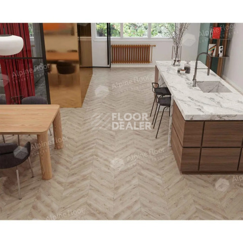 Alpine Floor Chevron 5мм Гикори ECO18-21 фото 3 | FLOORDEALER