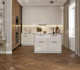 Alpine Floor Chevron 5мм Дуб Коричневый ECO18-13 фото 2 | FLOORDEALER