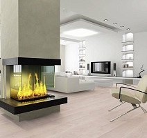 Kronotex Exquisit 8мм d2873 Дуб Вейвлесс Белый фото 2 | FLOORDEALER