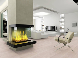 Kronotex Exquisit 8мм d2873 Дуб Вейвлесс Белый фото 2 | FLOORDEALER