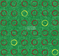 Ковролин Flotex Vision Shape 530014 (Spin) Apple фото 1 | FLOORDEALER