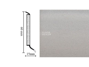 Hsl 6 универсальный плинтус 1074 silver фото 1 | FLOORDEALER