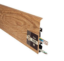 Плинтус Arbiton Indo Плинтус Arbiton Indo 70мм ПВХ 09 Дуб Изысканный фото 1 | FLOORDEALER