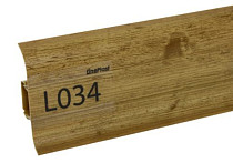 Плинтус Плинтус с мягким краем LinePlast L034 фото 1 | FLOORDEALER