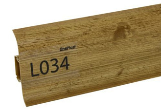 Плинтус Плинтус с мягким краем LinePlast L034 фото 1 | FLOORDEALER