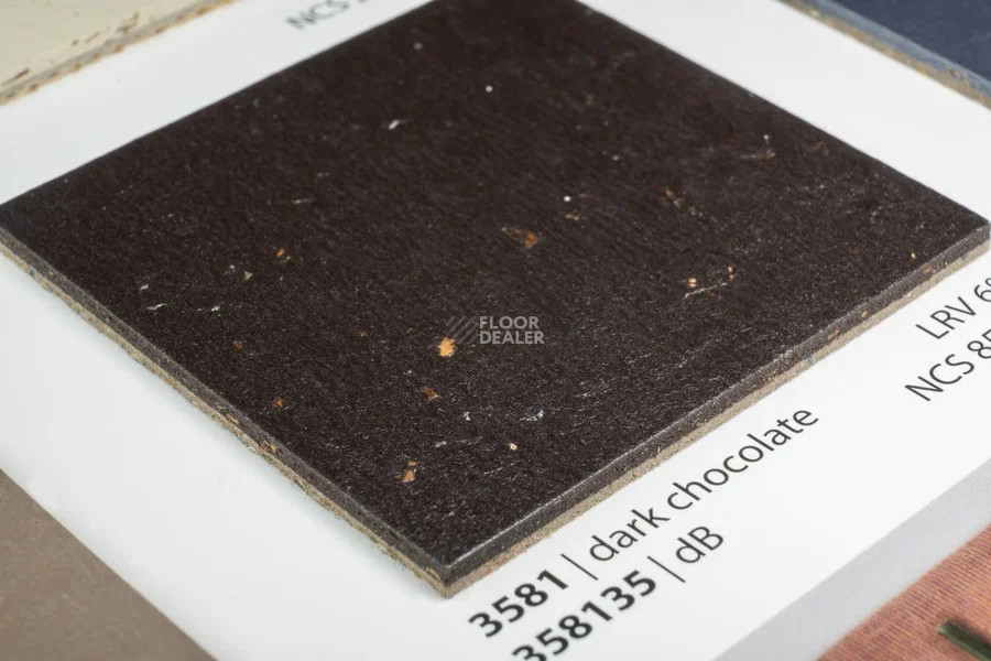 Forbo Marmoleum Solid Cocoa 3581-358135 dark chocolate фото 3 | FLOORDEALER