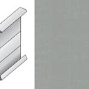 Плинтус Гибкий плинтус Dsl 60 Серебристо-серый W201/1064  | FLOORDEALER