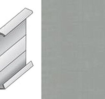 Плинтус Гибкий плинтус Dsl 60 Серебристо-серый W201/1064 фото 1 | FLOORDEALER