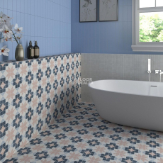 Flat 7.5 X 30 Indigo Matt фото 3 | FLOORDEALER