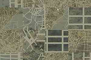 Ковровая плитка Ege Highline Cityscapes Aerial Map Beige rfm 52955017 фото  | FLOORDEALER