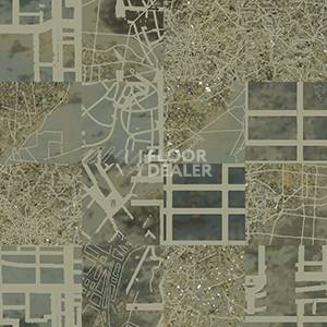 Ковровая плитка Ege Highline Cityscapes Aerial Map Beige rfm 52955017 фото 1 | FLOORDEALER