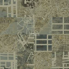 Ege Highline Cityscapes Aerial Map Beige rfm 52955017 фото 1 | FLOORDEALER