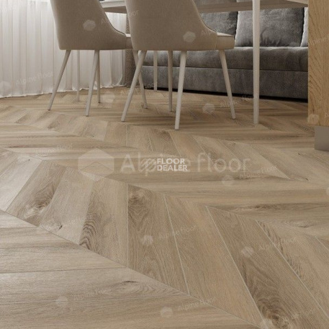 Alpine Floor Chevron 5мм SPC ламинат Дуб Синистра ECO 18-6 фото 2 | FLOORDEALER