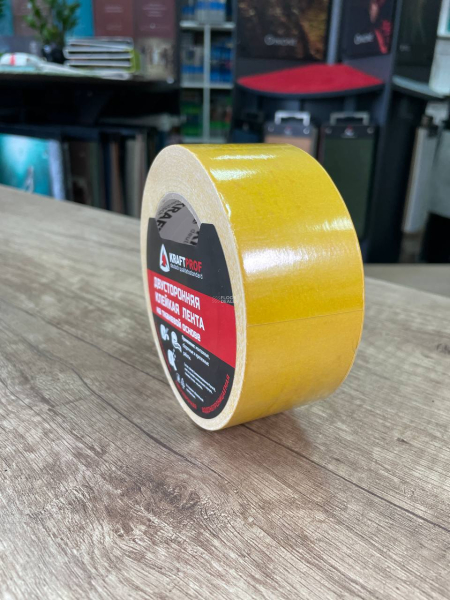 Двусторонняя клейкая лента на тканевой основе фото 7 | FLOORDEALER