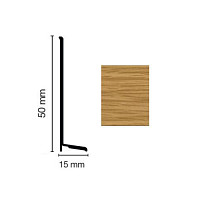 Плинтус Плинтус эластичный Dollken WL50 life dąb jasny (33) фото 1 | FLOORDEALER