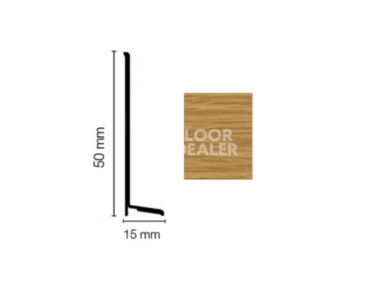 Плинтус Плинтус эластичный Dollken WL50 life dąb jasny (33) фото 1 | FLOORDEALER