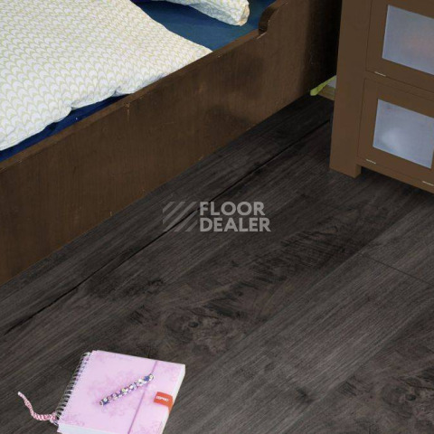 Kronotex Exquisit 8мм d4171 Тик Ностальгия Графит фото 5 | FLOORDEALER