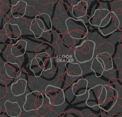 Ковролин Flotex Vision Shape 800014 (Contour) Liquerice фото 1 | FLOORDEALER