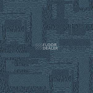Ковровая плитка Ege Highline Contrast Hatchings Blue rfm 52856144 фото 1 | FLOORDEALER
