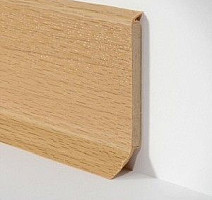 Плинтус Плинтус на деревянной основе Dollken S-60 flex life top 2543 (D255) Бук фото 1 | FLOORDEALER