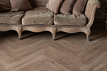 Кварцвиниловые полы Vinilpol Herringbone 7мм Паркет Бруно 9965, 43 класс, 7 мм фото 1 | FLOORDEALER