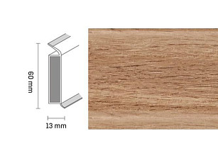 Плинтус Dollken EP 60/13 2365 фото 1 | FLOORDEALER