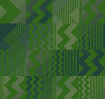 Ковровая плитка Ege Highline Cityscapes Zig Zag Green rfm 52205141 фото 1 | FLOORDEALER